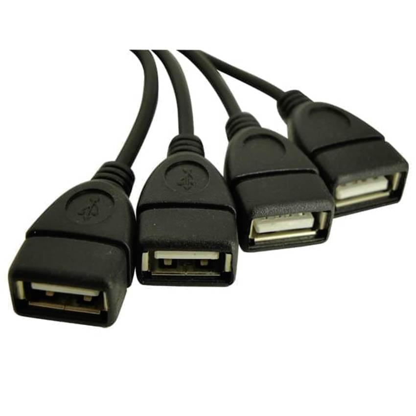Hub Usb 2.0 4 Puertos Nisuta Ns-Uh0439